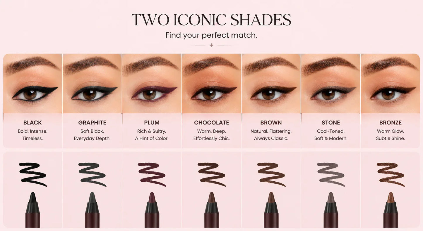 LAST DAY - BUY 1 GET 1 FREE💜24HR Waterproof Eyeliner — Day to Night Wear